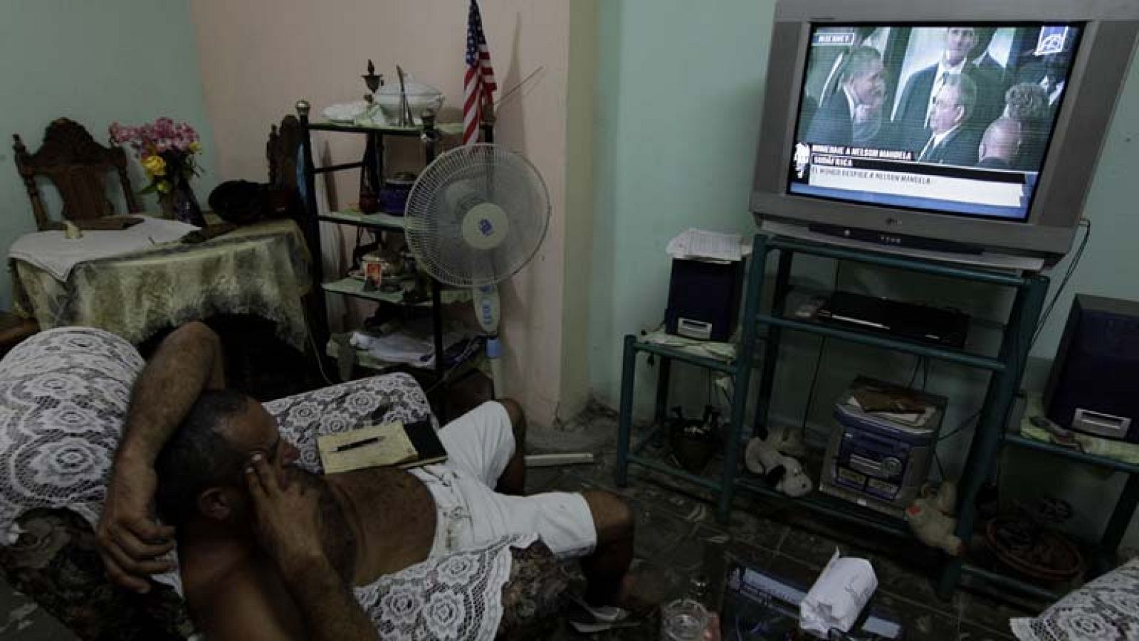 El saludo de Obama y Castro es una de las imágenes más comentadas del funeral de Mandela