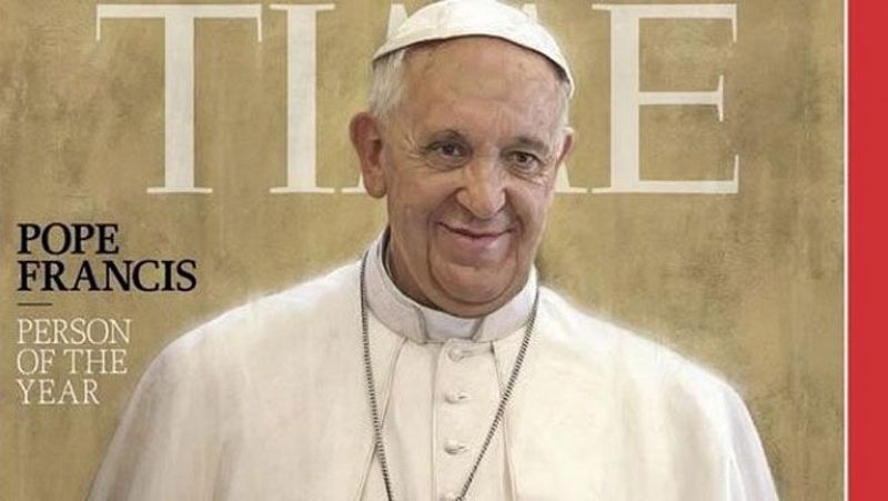 El papa Francisco es la persona del año para la revista 'Time'