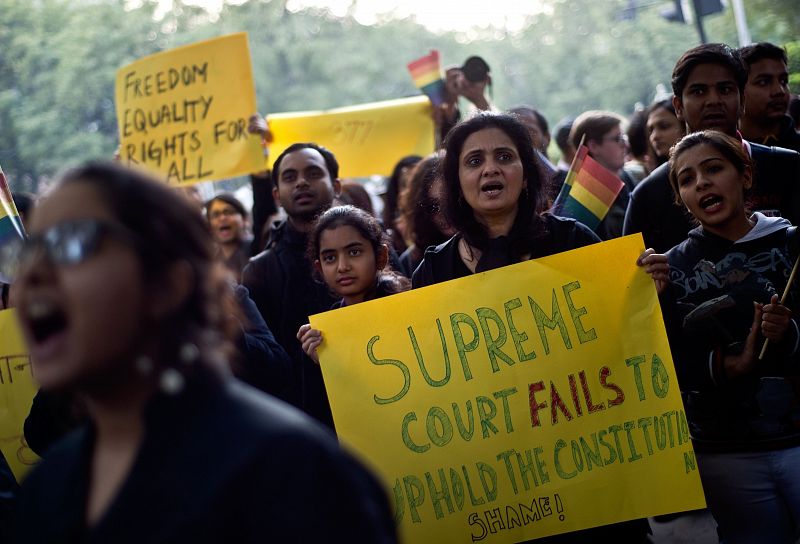 El Tribunal Supremo de la India restablece la prohibición de la homosexualidad