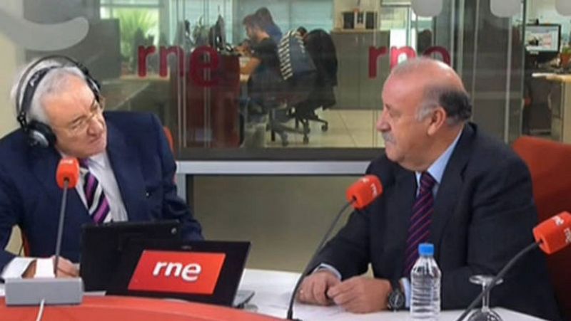 Vicente del Bosque: "Me costaría mucho imaginarme una Liga sin el Barça"