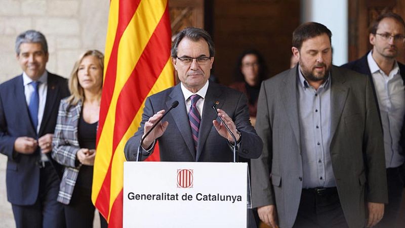 La consulta en Cataluña inicia su andadura con la solicitud al Gobierno para convocarla