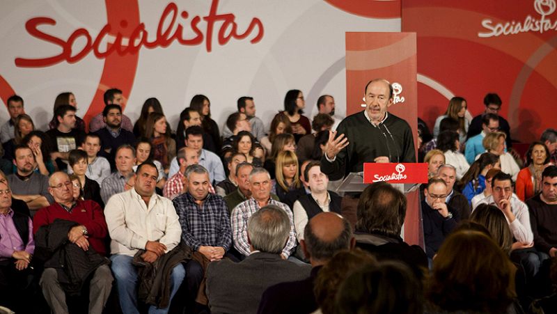 Rubalcaba: "Tenemos que decir que no a los separatistas y a los separadores"