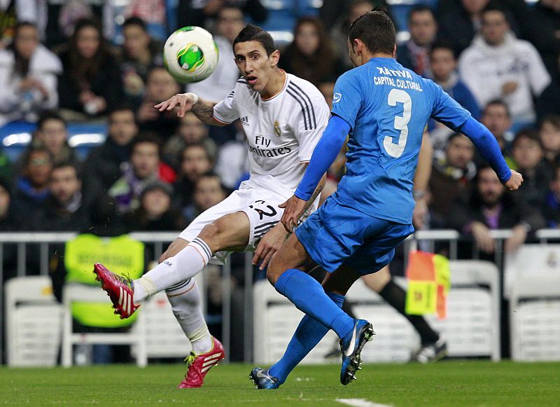 El Real Madrid y Di María despejan dudas ante el Olímpic de Xàtiva
