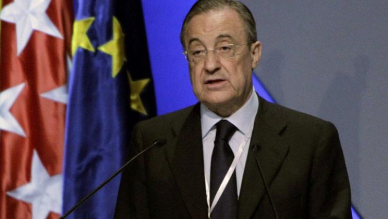 Florentino Pérez: "El fichaje de Bale no lo ha pagado Bankia"