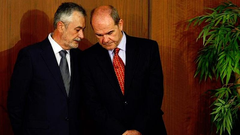 La juez Alaya vuelve a "preimputar" a Chaves y Griñán en el caso de los ERE