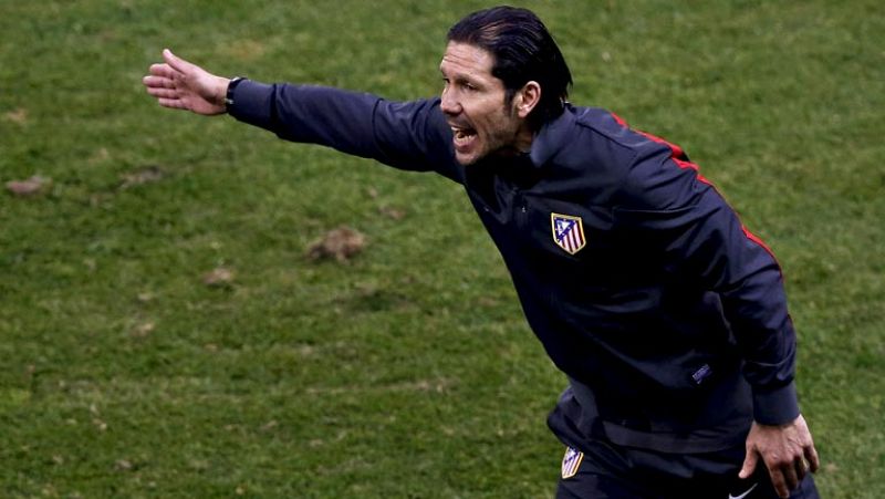 Simeone: "¿Liderato? Miramos a lo nuestro y al partido con el Levante"