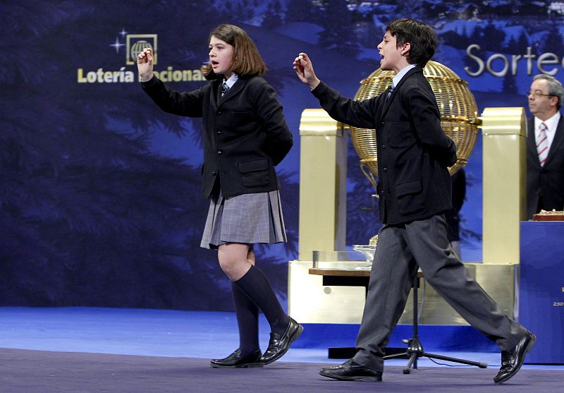 El niño que ha cantado el Gordo: "Anoche soñé que sacaba el primer premio y se ha cumplido"