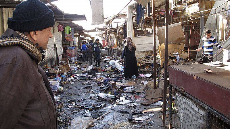 Al menos 35 muertos en Irak en dos atentados en una zona cristiano-musulmana