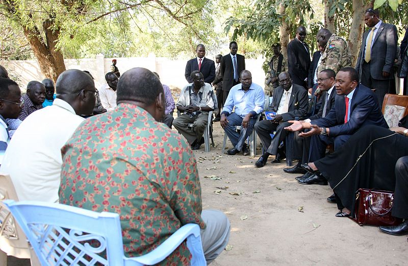 El Gobierno de Sudán del Sur "se compromete" a un alto el fuego