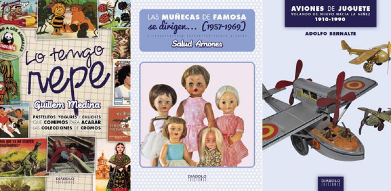 Libros de muñecas, cromos y juguetes para pedir a los Reyes