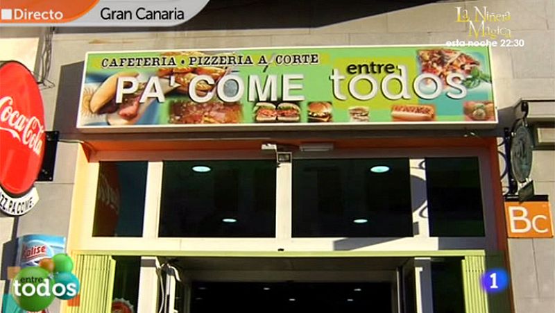 Inauguramos la pizzería 'Pa' comé Entre Todos'