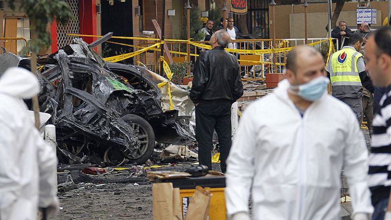 La policía eleva a seis el número de muertos por el atentado en Beirut