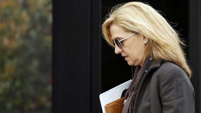 El juez Castro imputa a la infanta Cristina por presuntos delitos de fraude fiscal y de blanqueo
