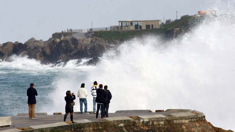 El temporal se aleja de Galicia hasta el domingo tras causar cuantiosos daños y dos muertos