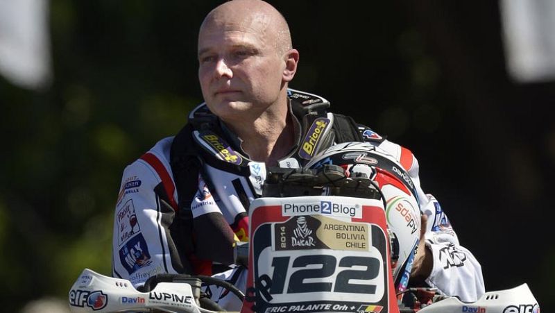 Muere en el Dakar el motorista belga Eric Palante