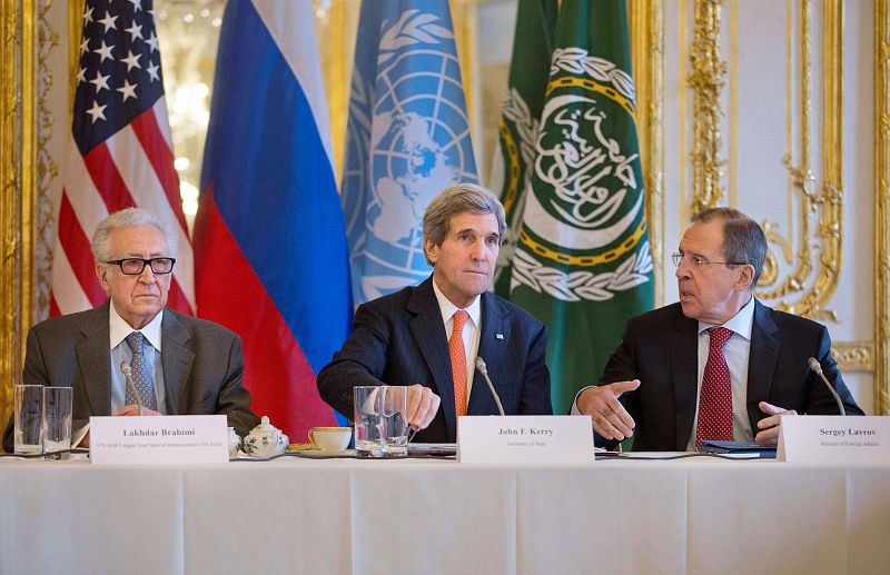 Kerry y Lavrov proponen un alto el fuego limitado a algunas zonas de Siria antes de Ginebra 2