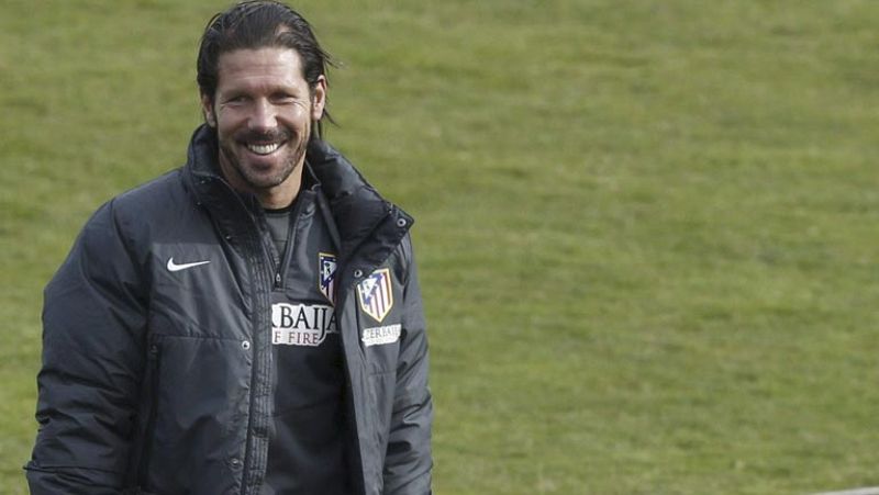 Simeone: "Siempre quieres ganar, en la plaza, al ping-pong, al 'fútbol 5'..."