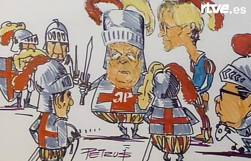 El congreso antes del descalabro en las generales del 86 que llevarían a Fraga a dimitir