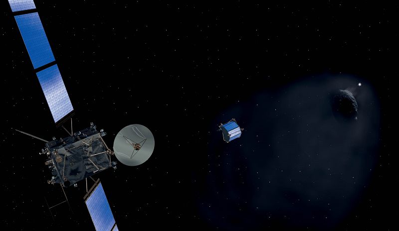 La sonda Rosetta de la Agencia Espacial Europea sale con éxito de su hibernación