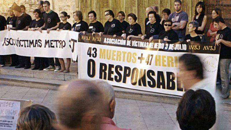 La Audiencia provincial decide reabrir el caso del accidente del metro de Valencia