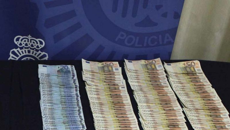 Desarticulada en Toledo la mayor red de falsificación de billetes de euros en España
