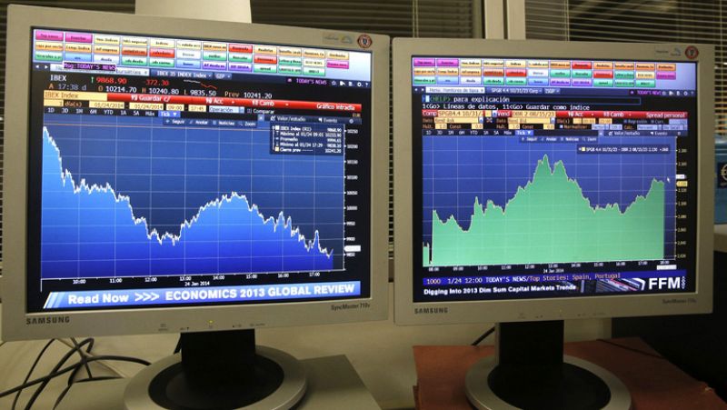 El IBEX pierde un 3,64% por la caída de divisas de países emergentes, su peor sesión en un año