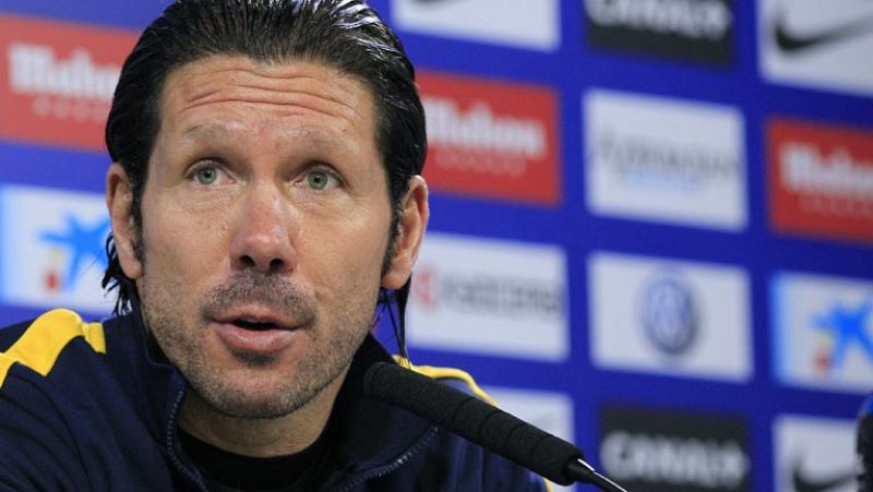 Simeone: "Los mejores equipos del mundo juegan todos los días y son competitivos"