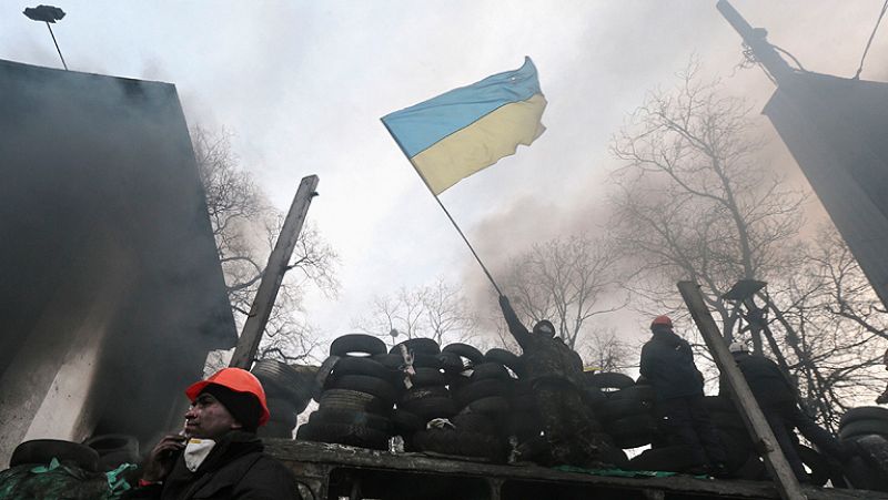 Las protestas contra el gobierno ucraniano se extienden desde Kiev a todo el país