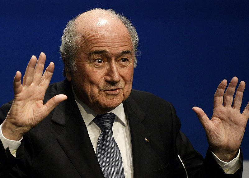 Blatter: "El Mundial de Brasil está más retrasado que el de Sudáfrica"