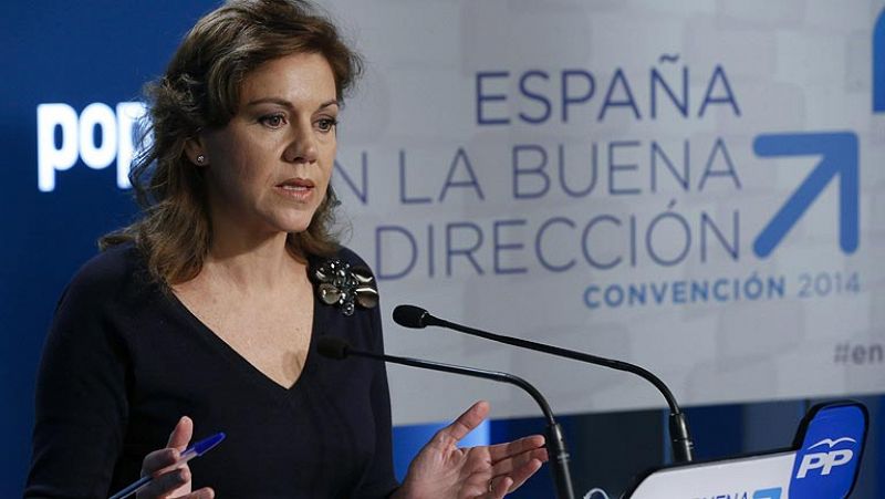 Cospedal dice que de ninguna manera la ausencia de Aznar  en la Convención supone una ruptura
