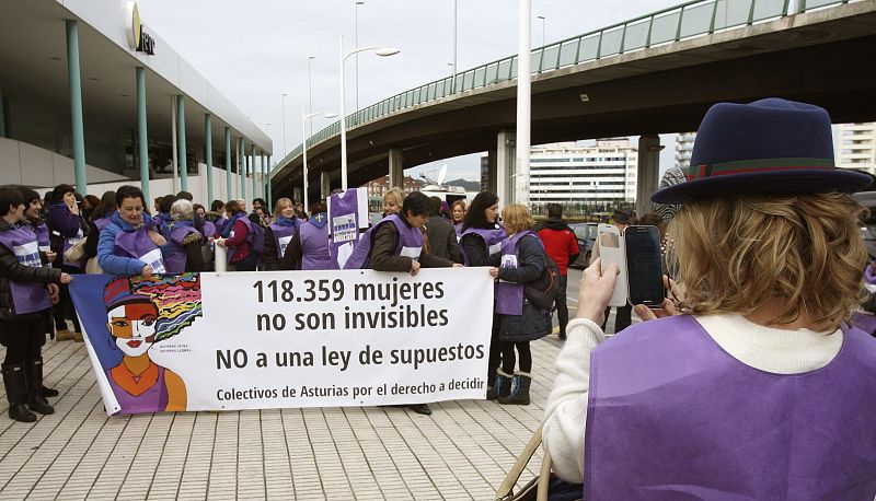 Madrid acogerá la primera marcha convocada en España en protesta contra la reforma del aborto