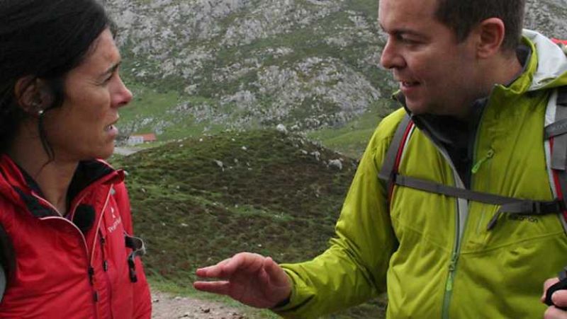 Edurne Pasabán y Javier Sierra intentan ascender a Pica del Jierru