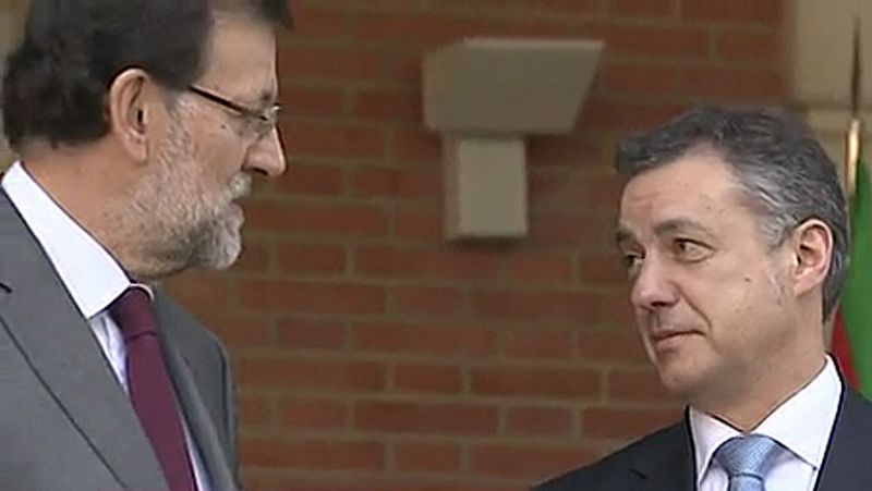 Rajoy y Urkullu se reunieron en La Moncloa para hablar sobre el final de ETA