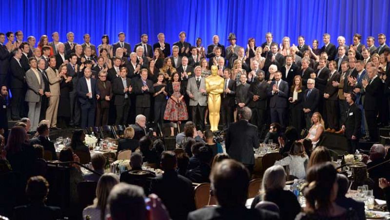 Los nominados a los Oscar celebran su tradicional almuerzo