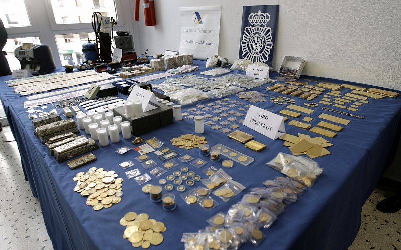 La Policía detiene a 164 personas en una operación antifraude en la compraventa de oro