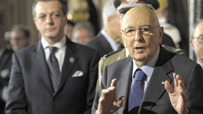 Napolitano concluye la ronda de consultas sin indicar cuándo formará el próximo Ejecutivo