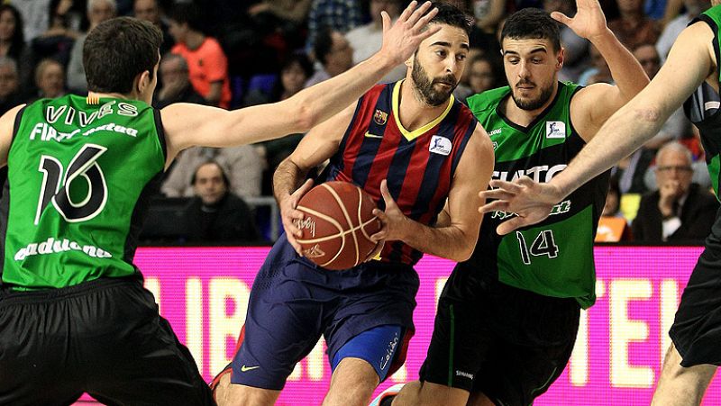 El Barcelona sobrevive a la lluvia de triples del FIATC Joventut