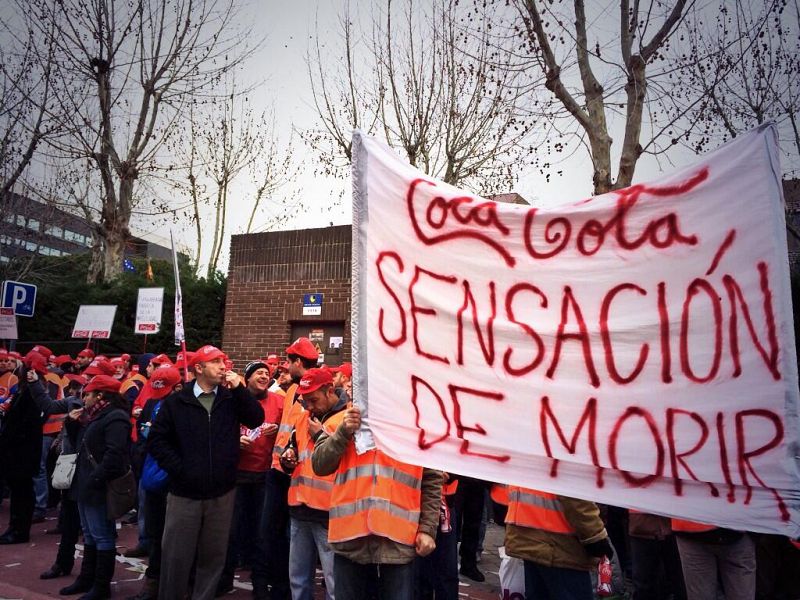 Coca-Cola reduce los afectados por el ERE a 1.190 trabajadores, 63 menos que su propuesta inicial