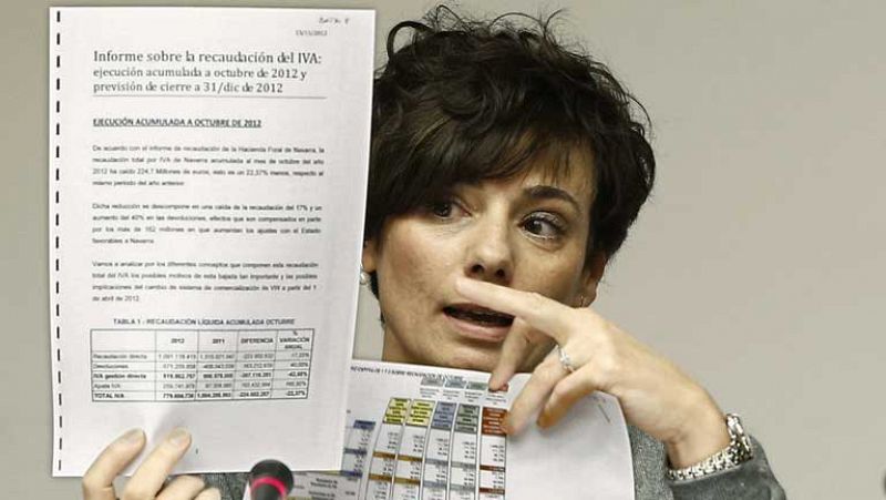 La exdirectora de Hacienda de Navarra dice que hubo 'ilegalidad tributaria' en la devolución del IVA