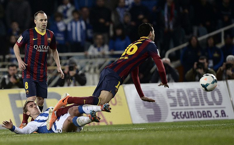 Martino desdibuja al Barça que pierde el rumbo en Anoeta
