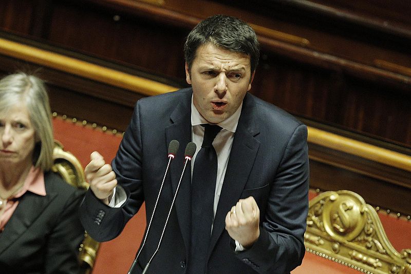 Matteo Renzi recibe el apoyo del Senado de Italia