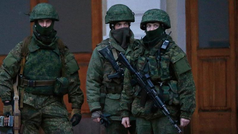 El presidente de Ucrania acusa a Rusia de crear un clima de pre-guerra como el de Georgia