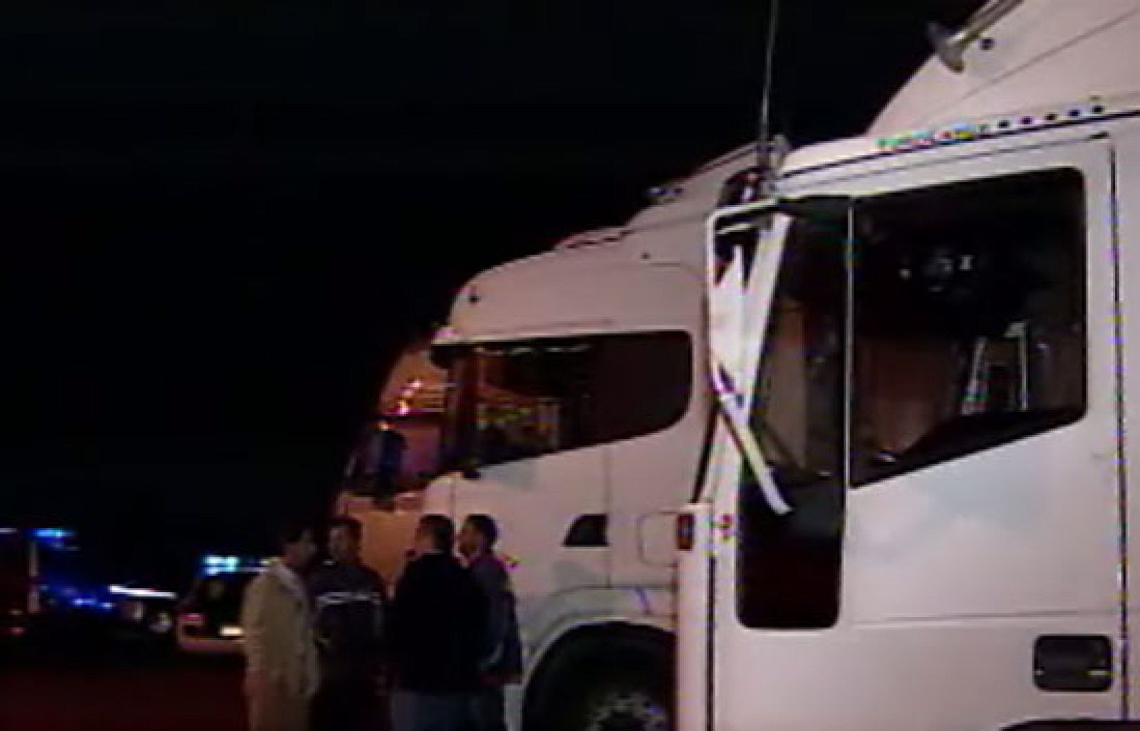 La Guardia Civil inmoviliza a los camiones de camino a Madrid | Ver