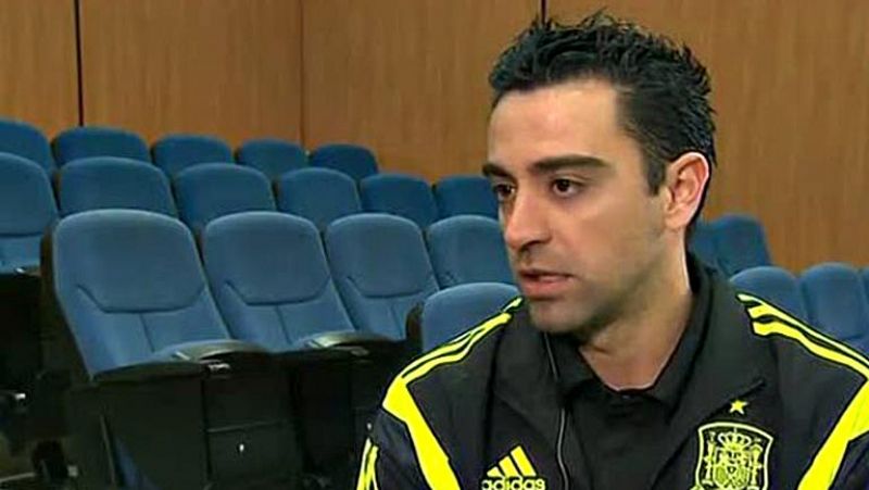 Xavi en TVE: "Diego Costa es uno más"