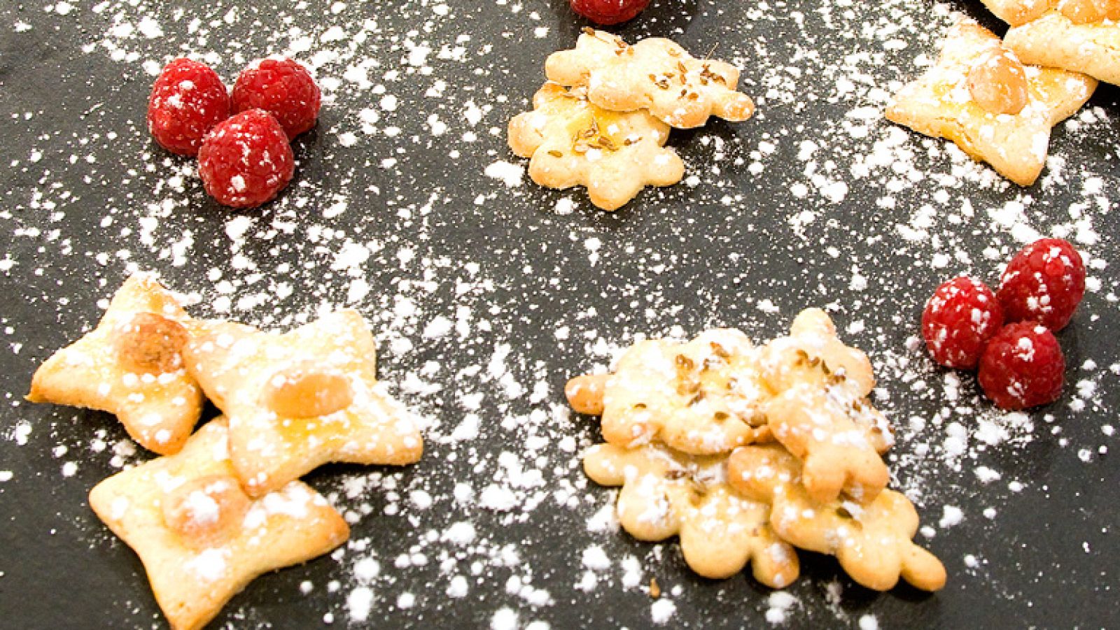 Galletas de avellana y nuez de macadamia