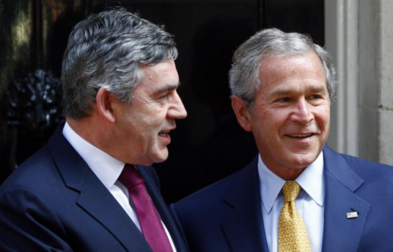 Bush y Brown abogan por mantener los tropas en Irak porque queda "mucho por hacer"