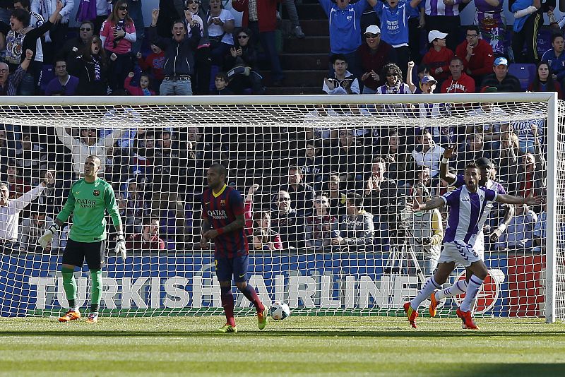 Un Barça desconocido se deja tres puntos clave en Zorrilla
