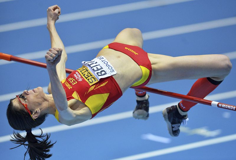Ruth Beitia logra la medalla de bronce en salto de altura en los Mundiales de Sopot