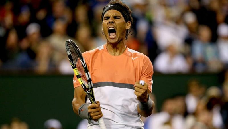 Nadal sufre y remonta para vencer a Stepanek en segunda ronda de Indian Wells