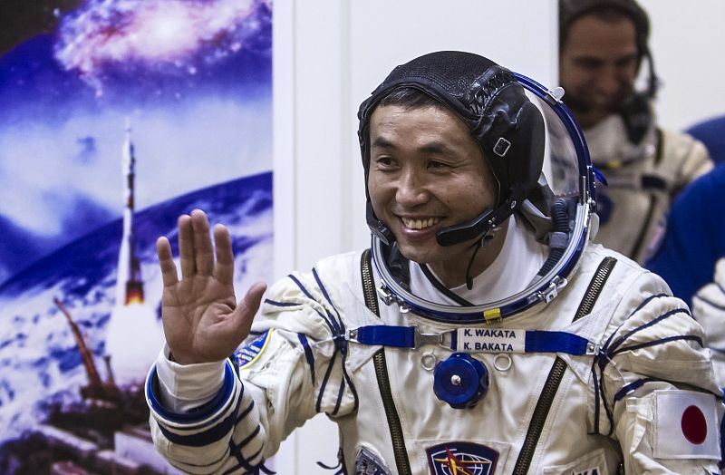 El astronauta japonés Koichi Wakata toma el mando de la Estación Espacial Internacional